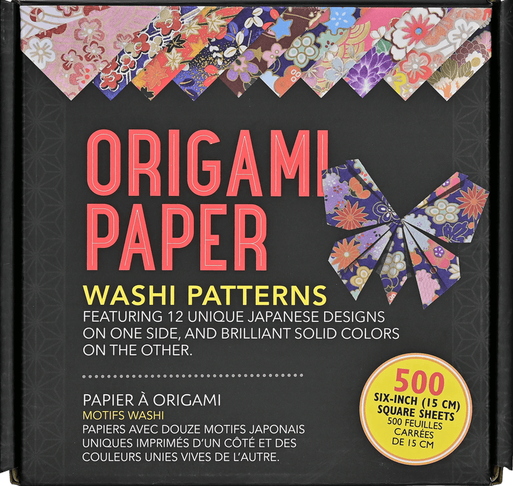 Peter Pauper Press Origami Paper Origami Paper Washi Patterns (500 Sheets)