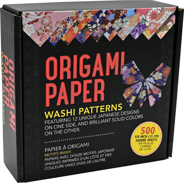 Peter Pauper Press Origami Paper Origami Paper Washi Patterns (500 Sheets)