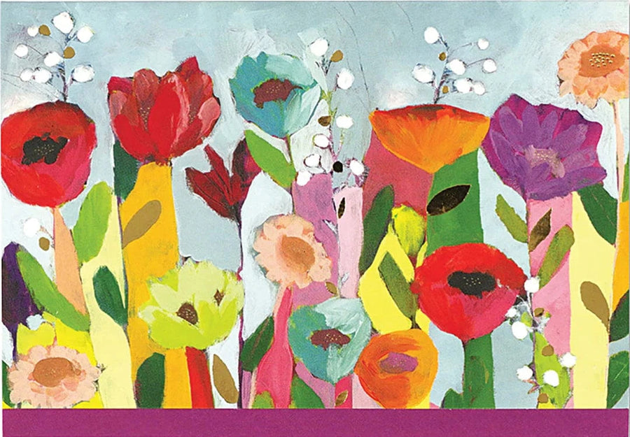 Peter Pauper Press Paper Brilliant Floral Note Cards
