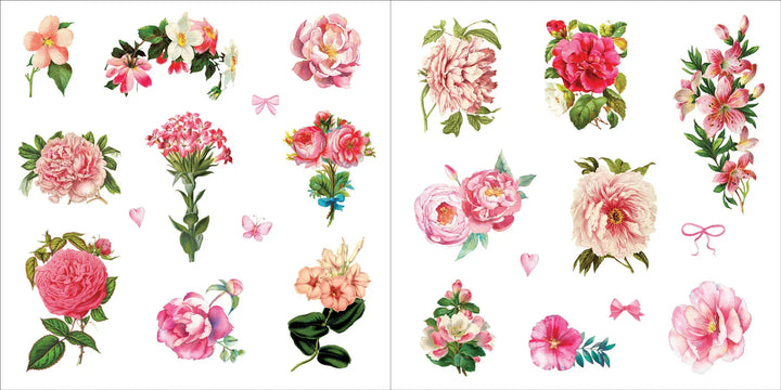 Peter Pauper Press Paper Bunches of Botanicals! Sticker Book