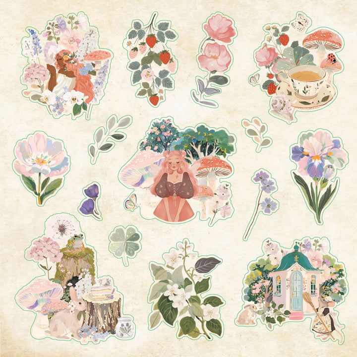 Peter Pauper Press Paper Enchanted Forest Sticker Book