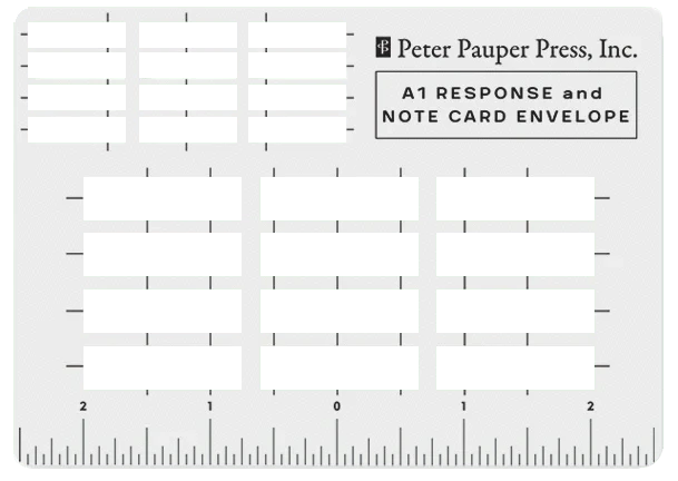 Peter Pauper Press Paper Envelope Addressing Guides