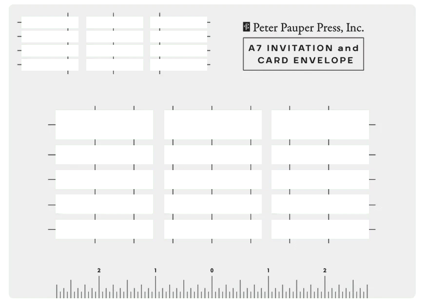 Peter Pauper Press Paper Envelope Addressing Guides