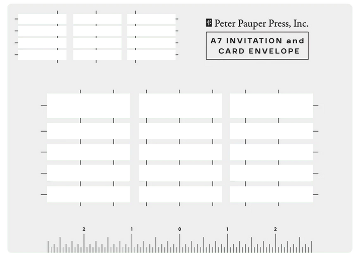 Peter Pauper Press Paper Envelope Addressing Guides