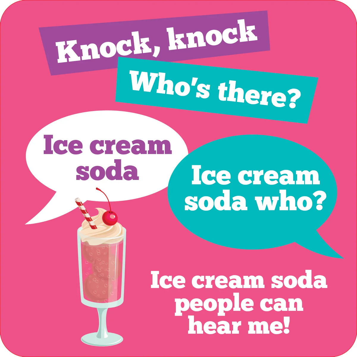 Peter Pauper Press Paper Knock Knock Jokes Lunch Box Notes (Set of 60 Cards)