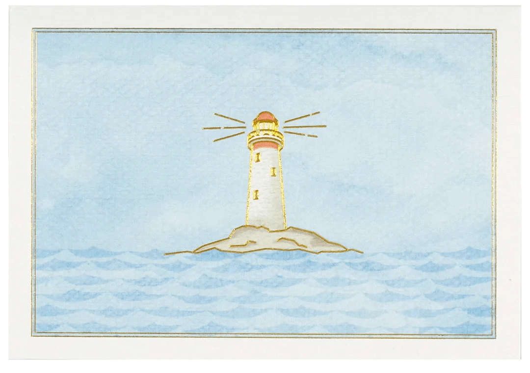 Peter Pauper Press Paper Lighthouse Note Cards