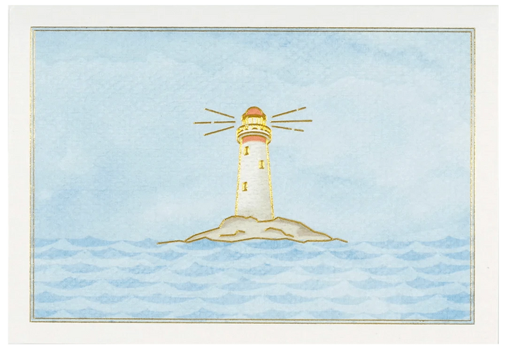 Peter Pauper Press Paper Lighthouse Note Cards