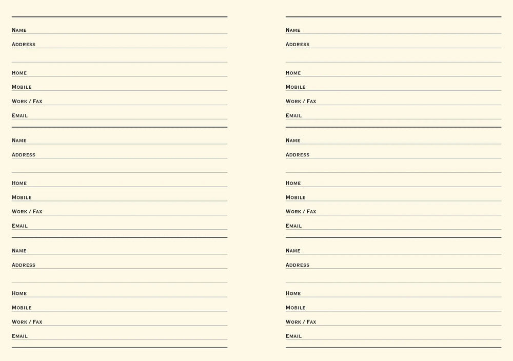 Peter Pauper Press Paper Midnight Floral Large Address Book