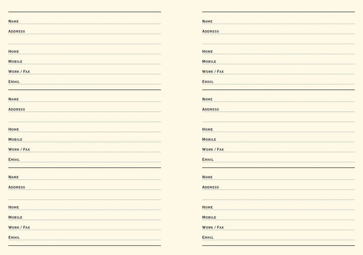 Peter Pauper Press Paper Midnight Floral Large Address Book