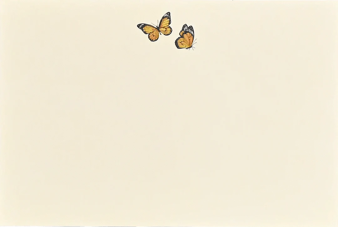 Peter Pauper Press Paper Monarch Butterflies Correspondence Cards