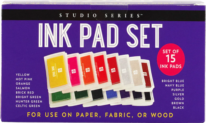 Peter Pauper Press Paper Studio Series Ink Pad Set