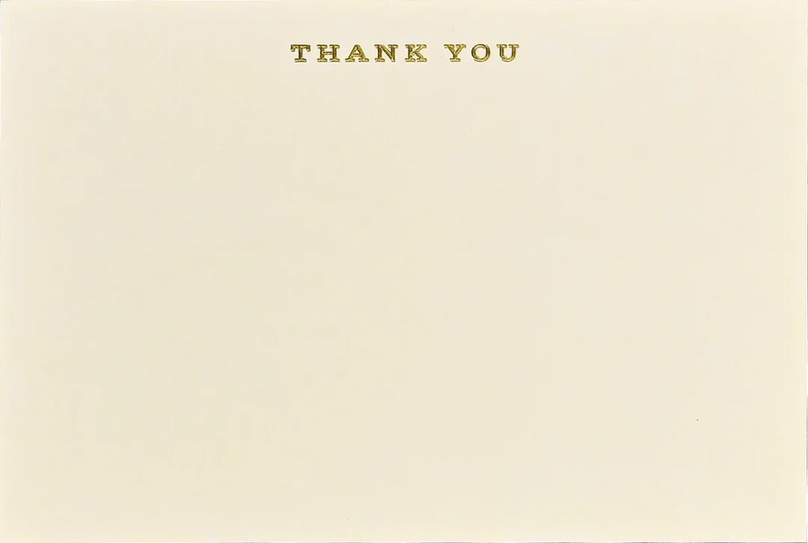 Peter Pauper Press Paper Thank You Correspondence Cards