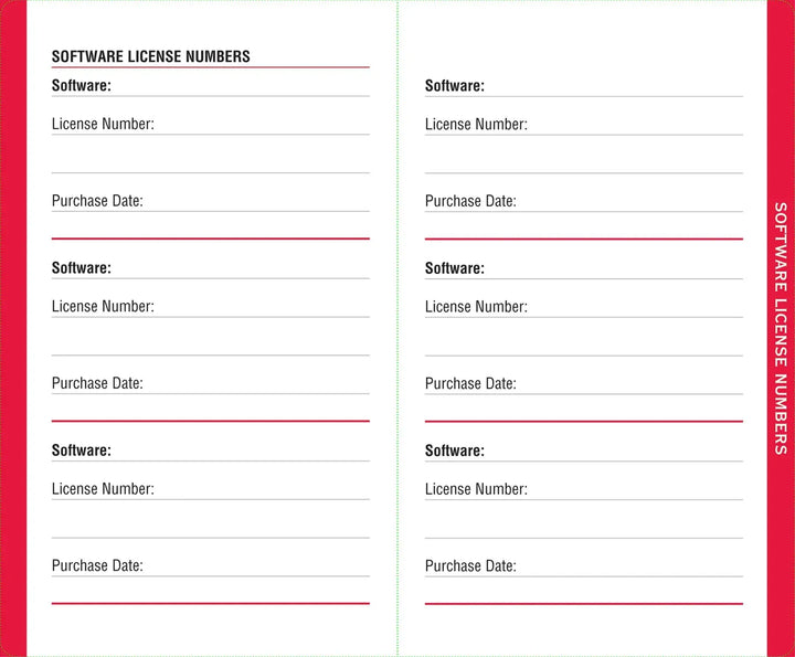 Peter Pauper Press Paper The Pocket Internet Address & Password Logbook (Black)
