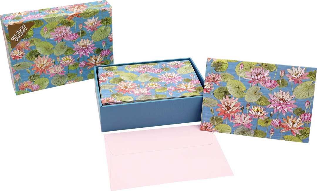 Peter Pauper Press Paper Water Lilies Note Cards