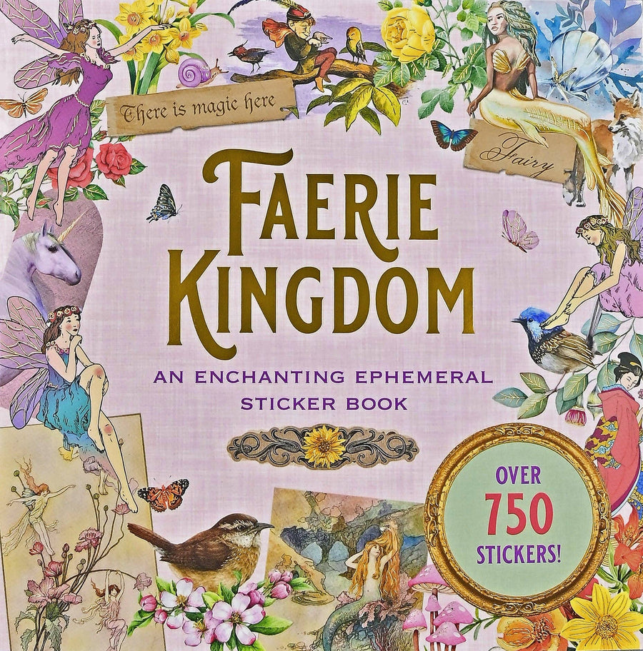 Peter Pauper Press Sticker Book Faerie Kingdom Sticker Book