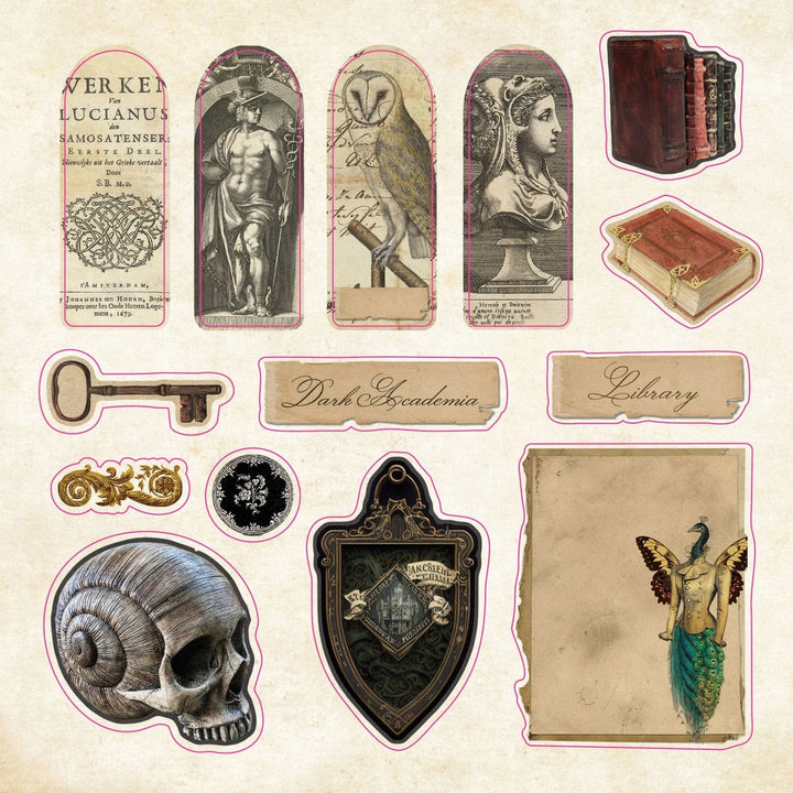 Peter Pauper Press Sticker Book The Sticker Book of Curiosities