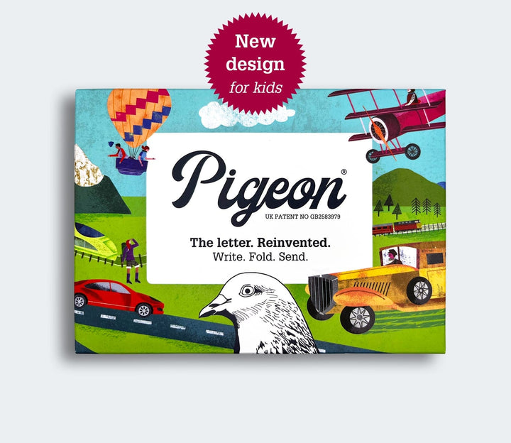 Pigeon Boxed Card Set Hop on Board Pigeon Packs