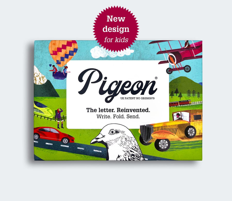 Pigeon Boxed Card Set Hop on Board Pigeon Packs