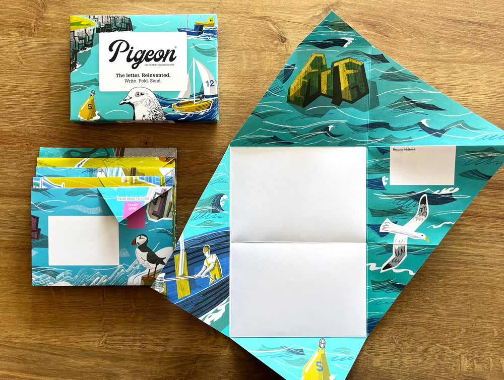 Pigeon Boxed Card Set Safe Harbour Pigeon Packs