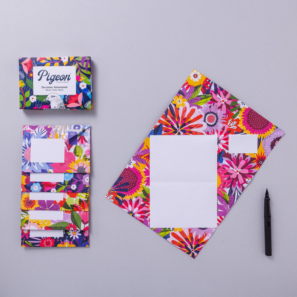 Pigeon Cards Floral Fantasia Pigeon Packs