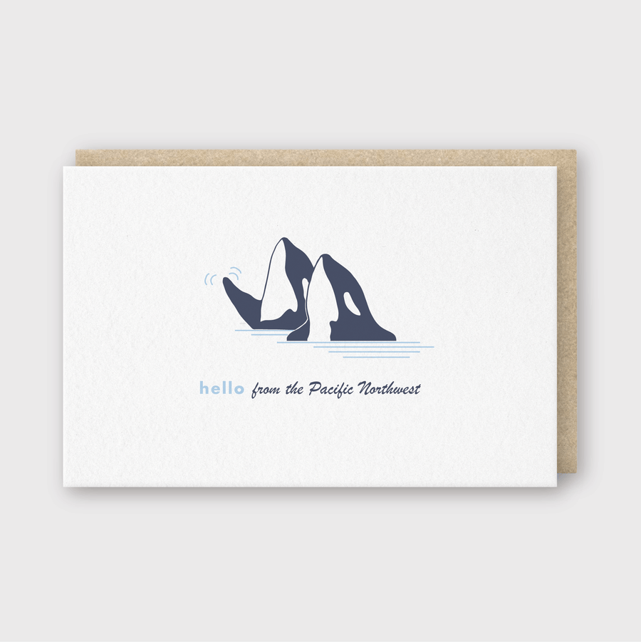 Pike Street Press Cards Hello from the PNW