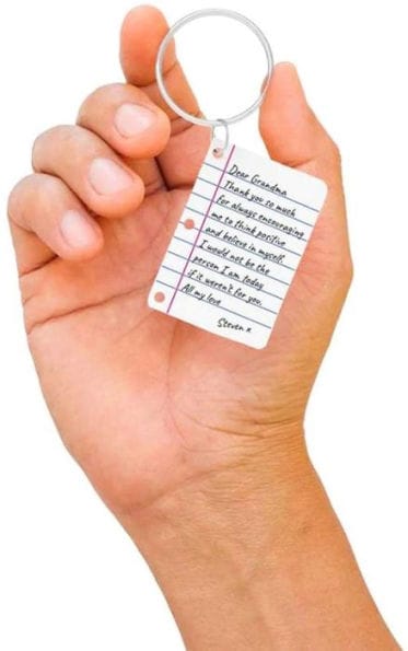 Pikkii Gifts Letter Keychain Shrink Kit