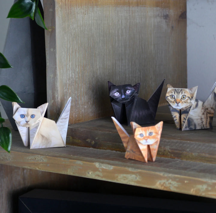 Pikkii Gifts Paper Cats Origami Kit