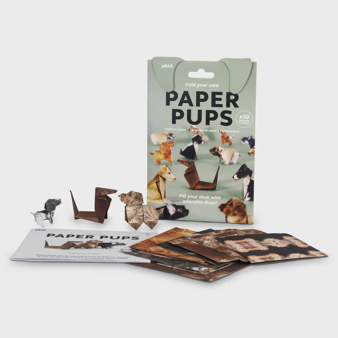 Pikkii Gifts Paper Pups Origami Kit