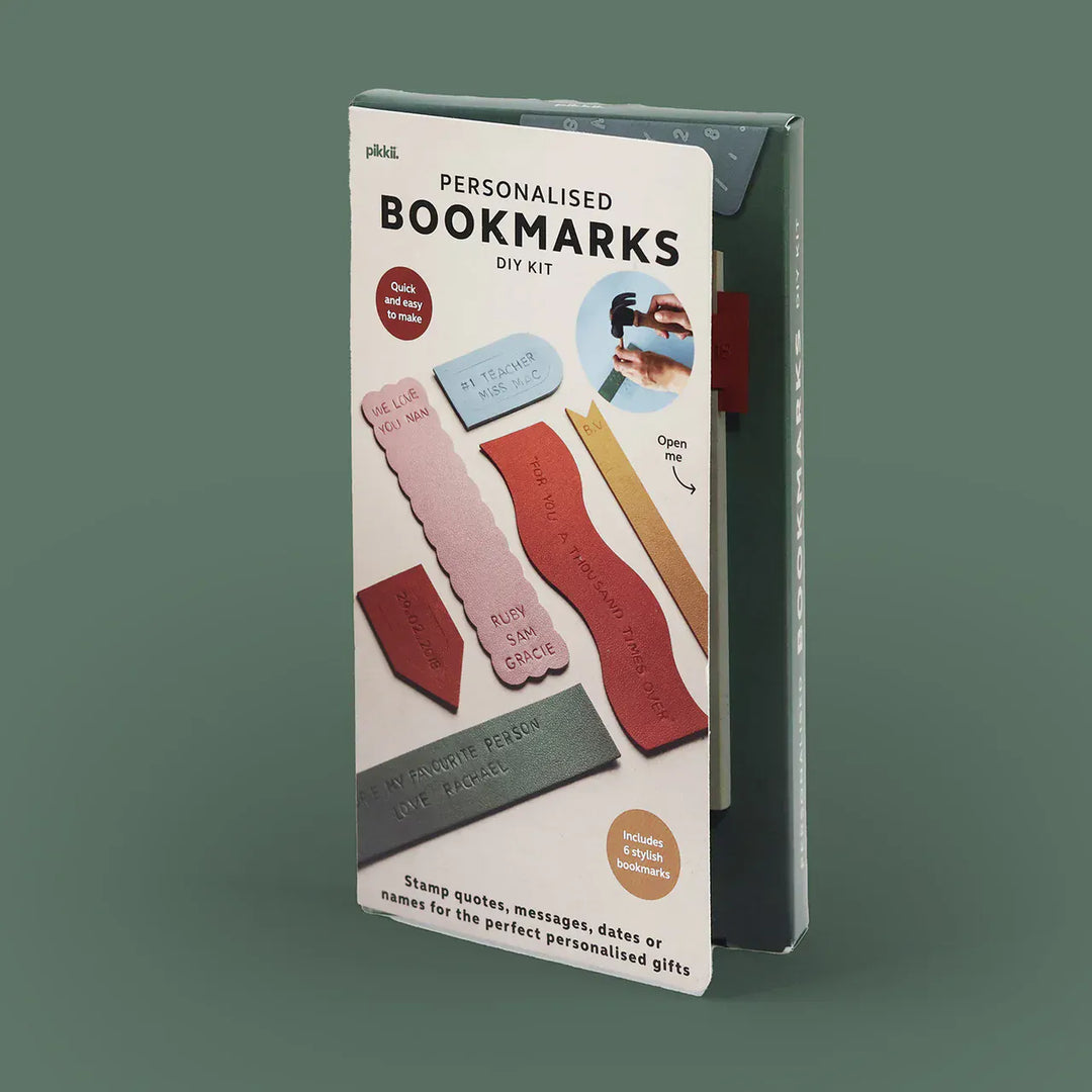 Pikkii Gifts Personalized Bookmark Kit