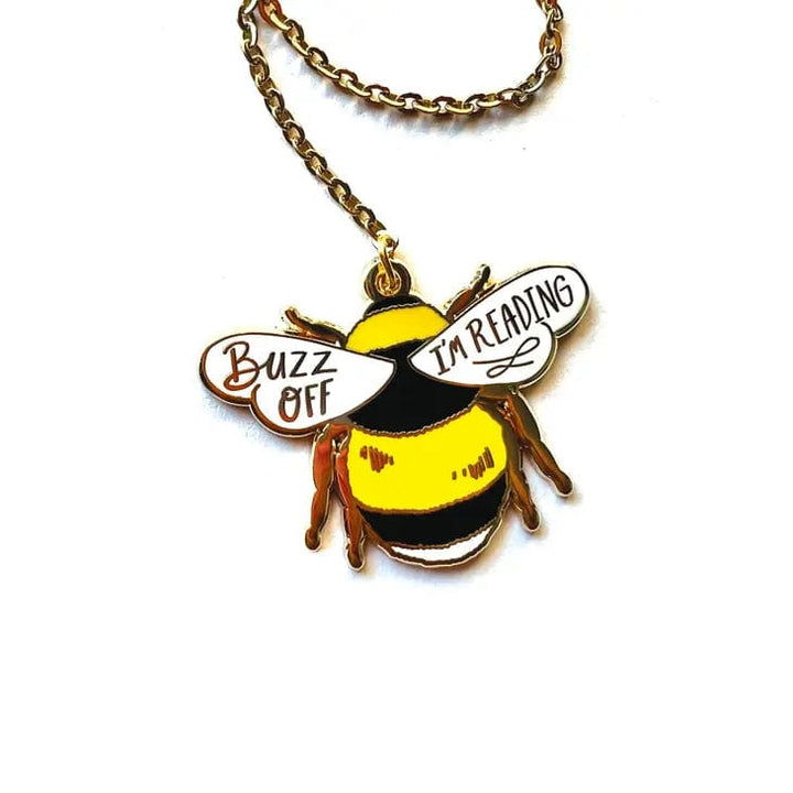 PIneapple Sundays Design Studio Bookmark Bumblebee Enamel Pin Bookmark