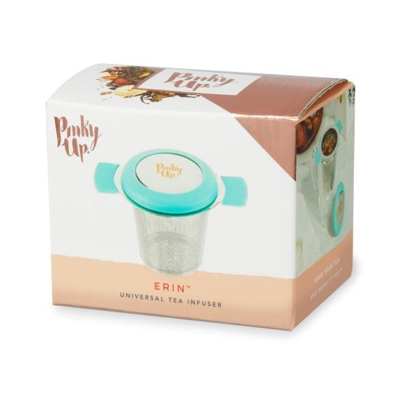 Pinky Up Tea & Infusions Erin Turquoise Universal Tea Infuser in Turquoise