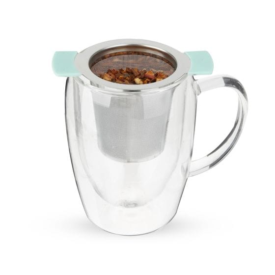 Pinky Up Tea & Infusions Erin Turquoise Universal Tea Infuser in Turquoise