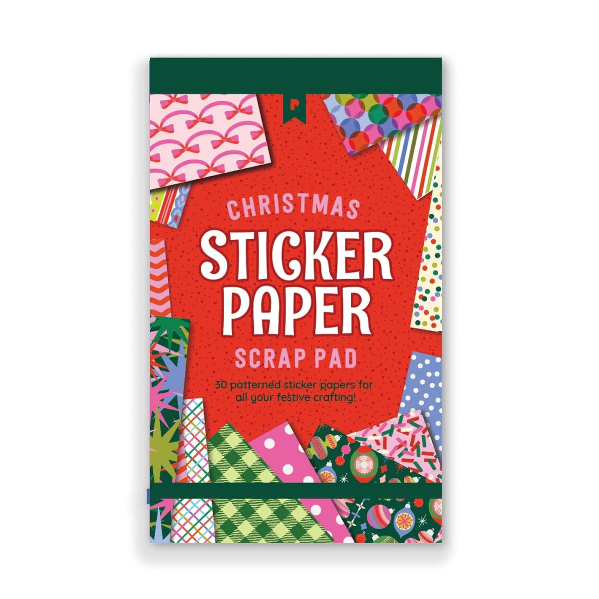 Pipsticks Cards Charming Christmas Sticker Paper Scrap Pad | Pipsticks