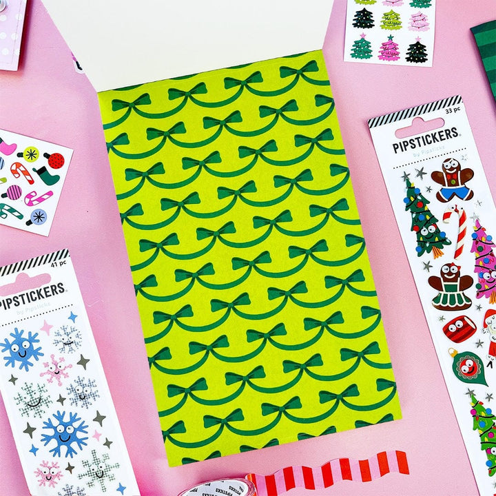 Pipsticks Cards Charming Christmas Sticker Paper Scrap Pad | Pipsticks