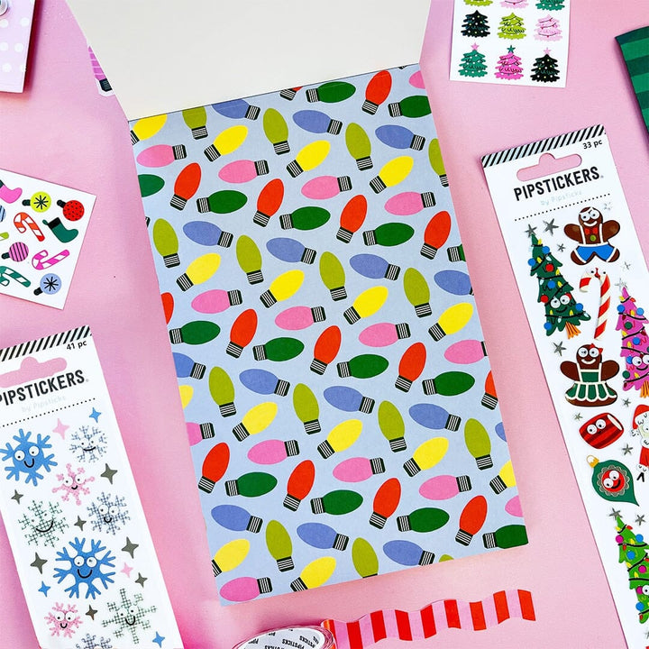 Pipsticks Cards Charming Christmas Sticker Paper Scrap Pad | Pipsticks