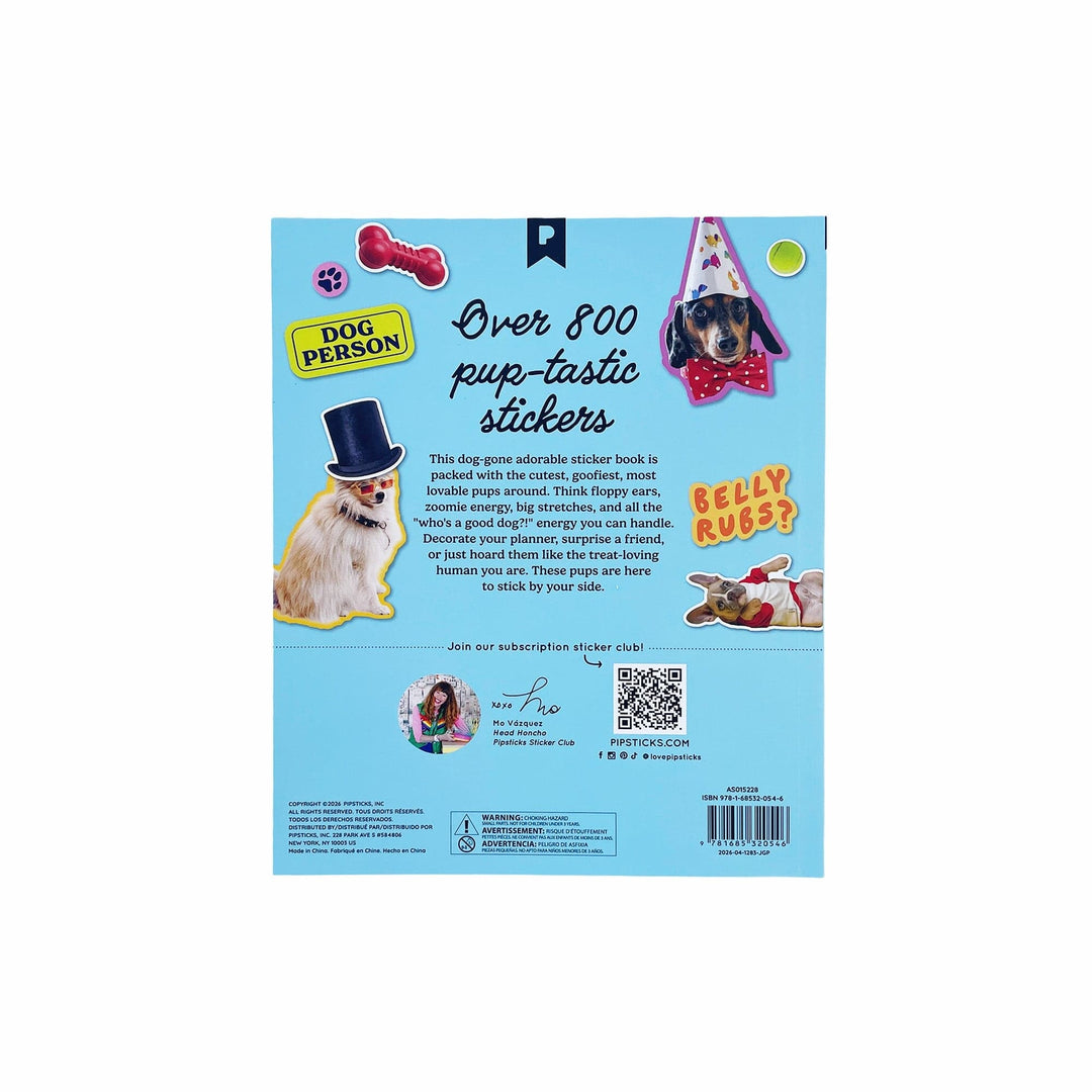 Pipsticks Cards Dog-gone Adorable Dog Sticker Book | Pipsticks