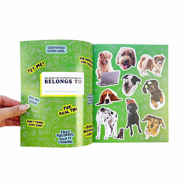 Pipsticks Cards Dog-gone Adorable Dog Sticker Book | Pipsticks
