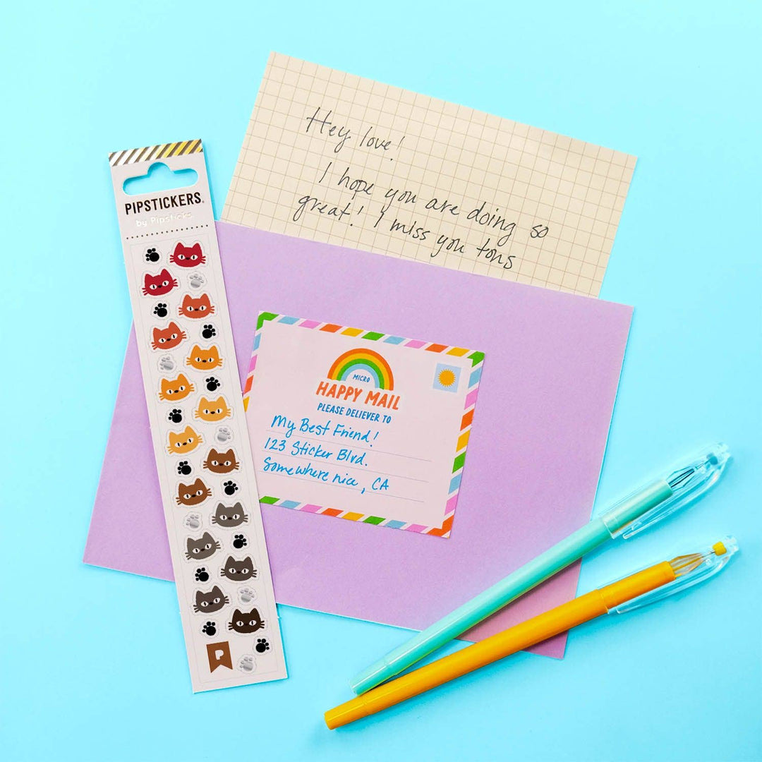 Pipsticks Cards Feline Faces