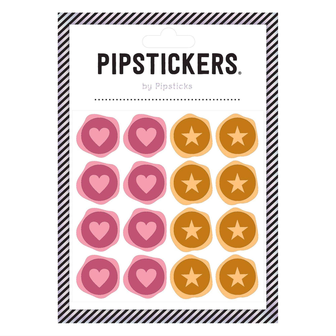 Pipsticks Cards Hearts & Stars Wax Seals