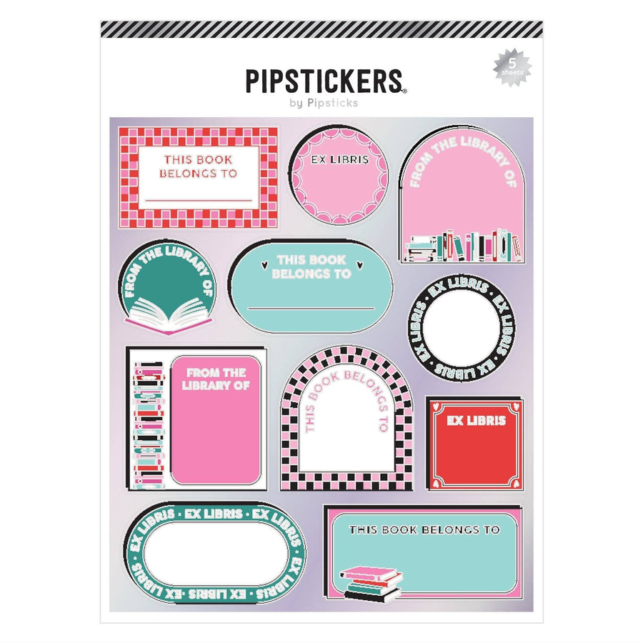 Pipsticks Cards Mark My Words Bookplate Labels (5ct)