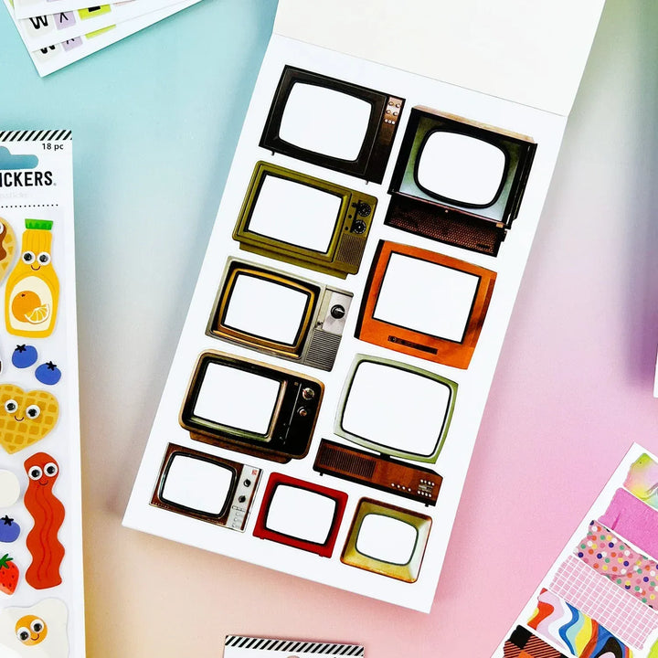 Pipsticks Cards Mix & Match Junk Journal Sticker Book