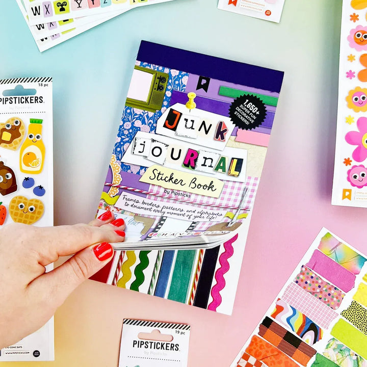 Pipsticks Cards Mix & Match Junk Journal Sticker Book