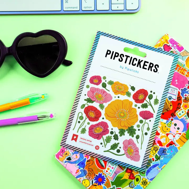 Pipsticks Cards Peaceful Poppies
