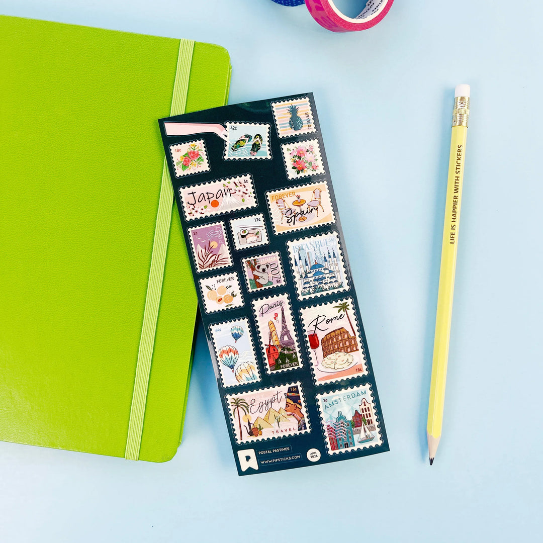 Pipsticks Cards Postal Pastimes