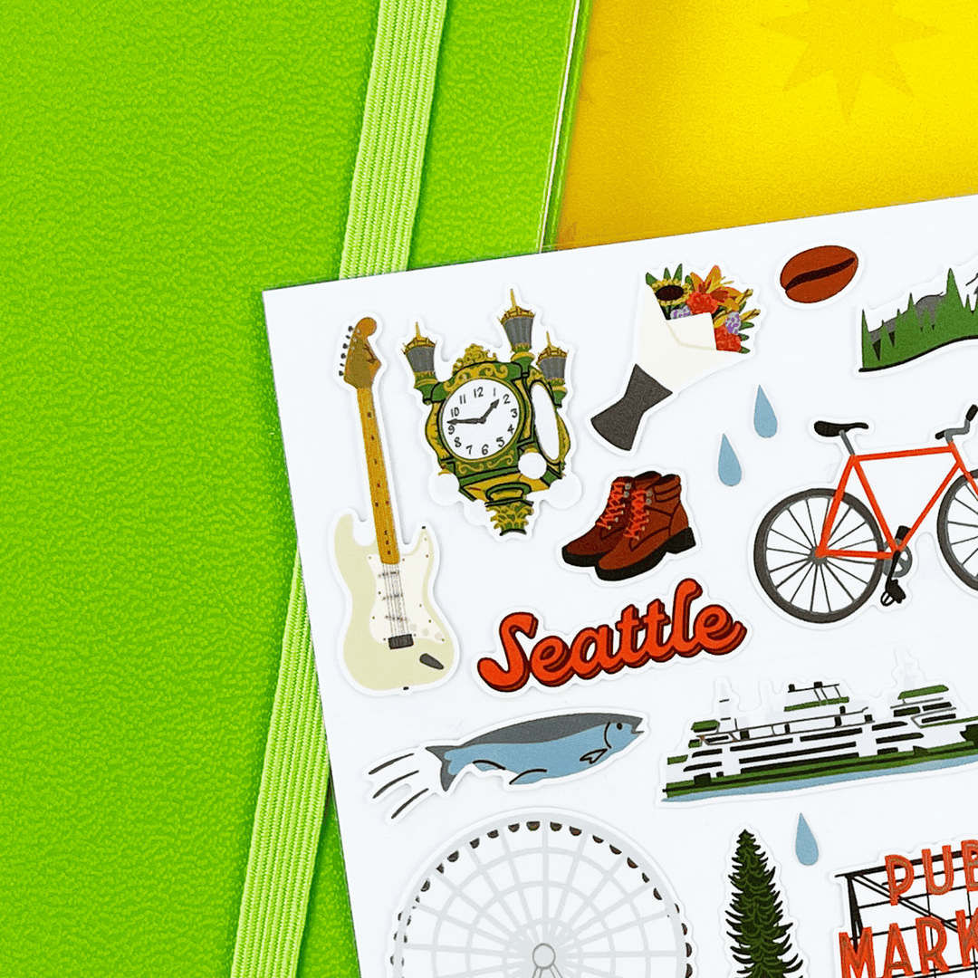 Pipsticks Cards Scenic Seattle