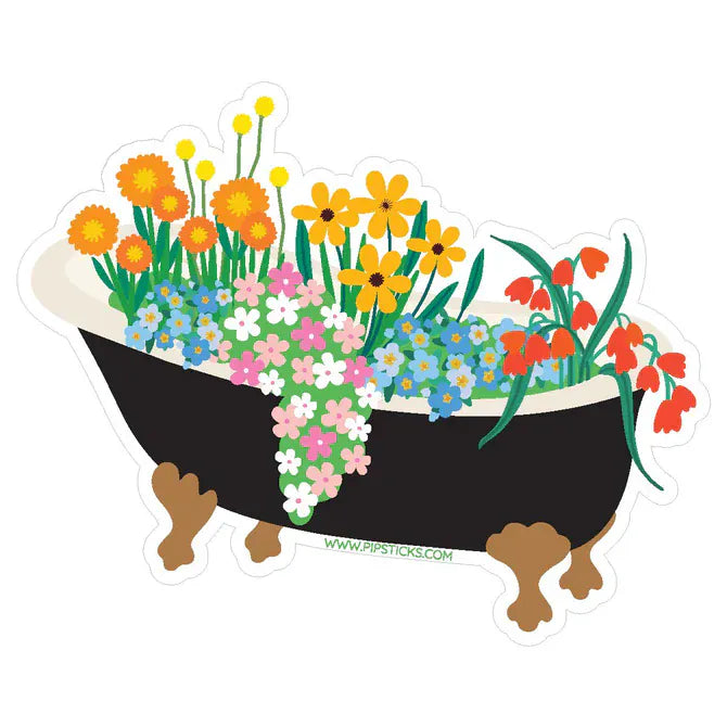 Pipsticks Cards Tub of Blooms Vinyl