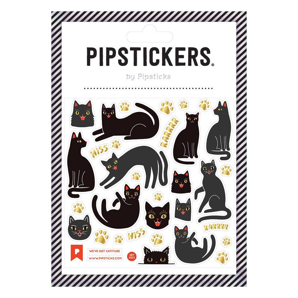 Pipsticks Cards We've Got Catitude Stickers