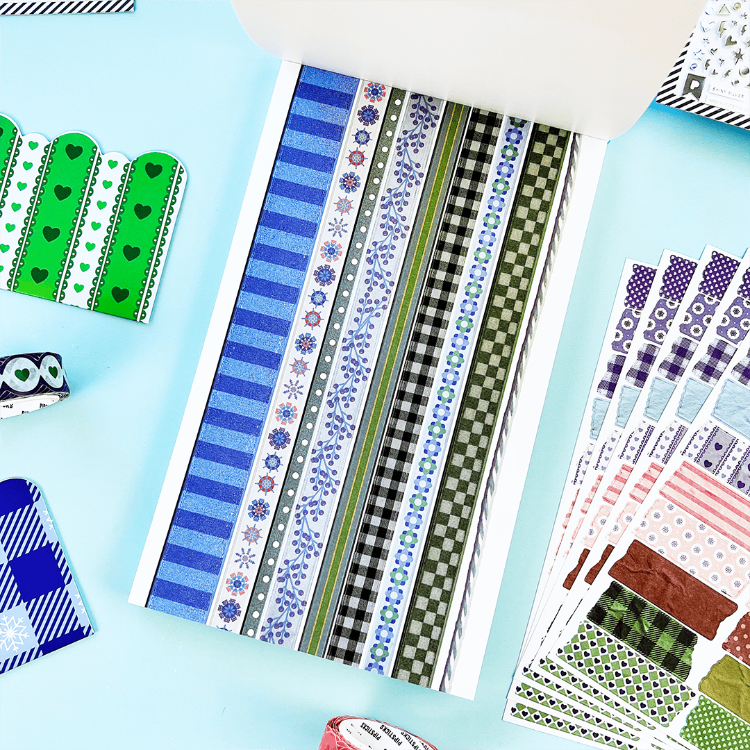 Pipsticks Cards Winter Whimsy Junk Journal Sticker Book | Pipsticks