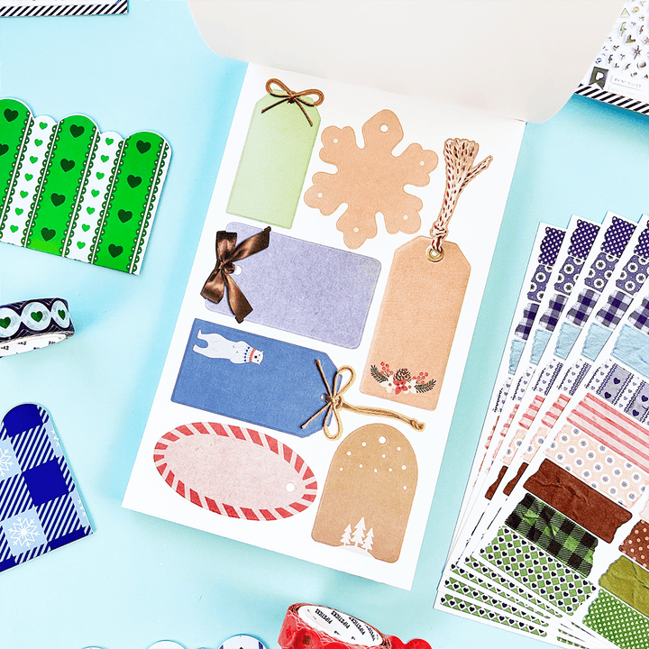 Pipsticks Cards Winter Whimsy Junk Journal Sticker Book | Pipsticks