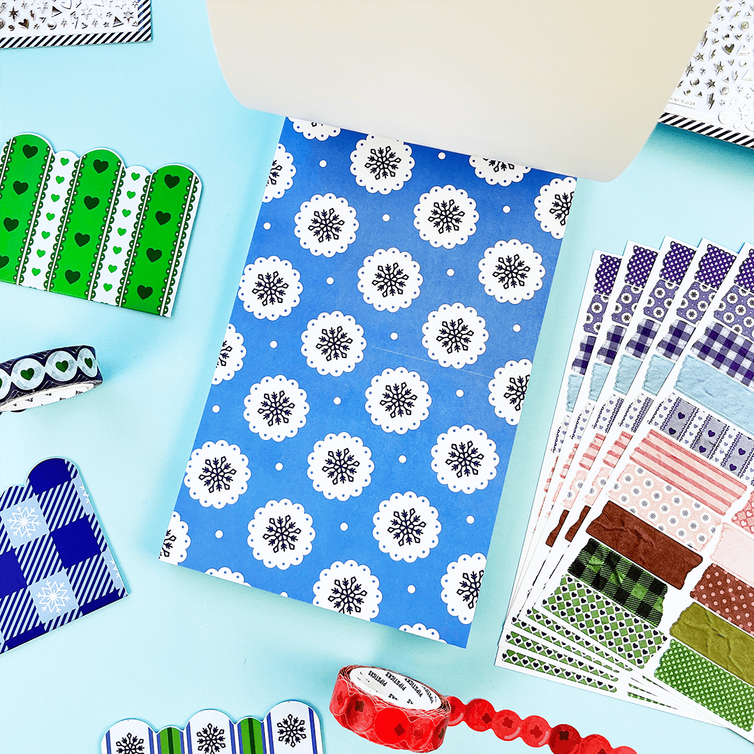 Pipsticks Cards Winter Whimsy Junk Journal Sticker Book | Pipsticks